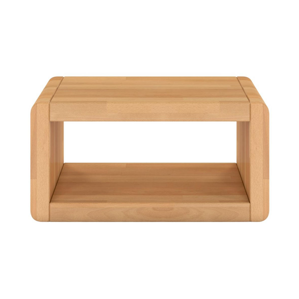 MASSIVHOLZNACHTTISCH Boverio, Buche - lackiert, Naturfarben - Buchefarben, Holz (50/25/30cm) - Visby