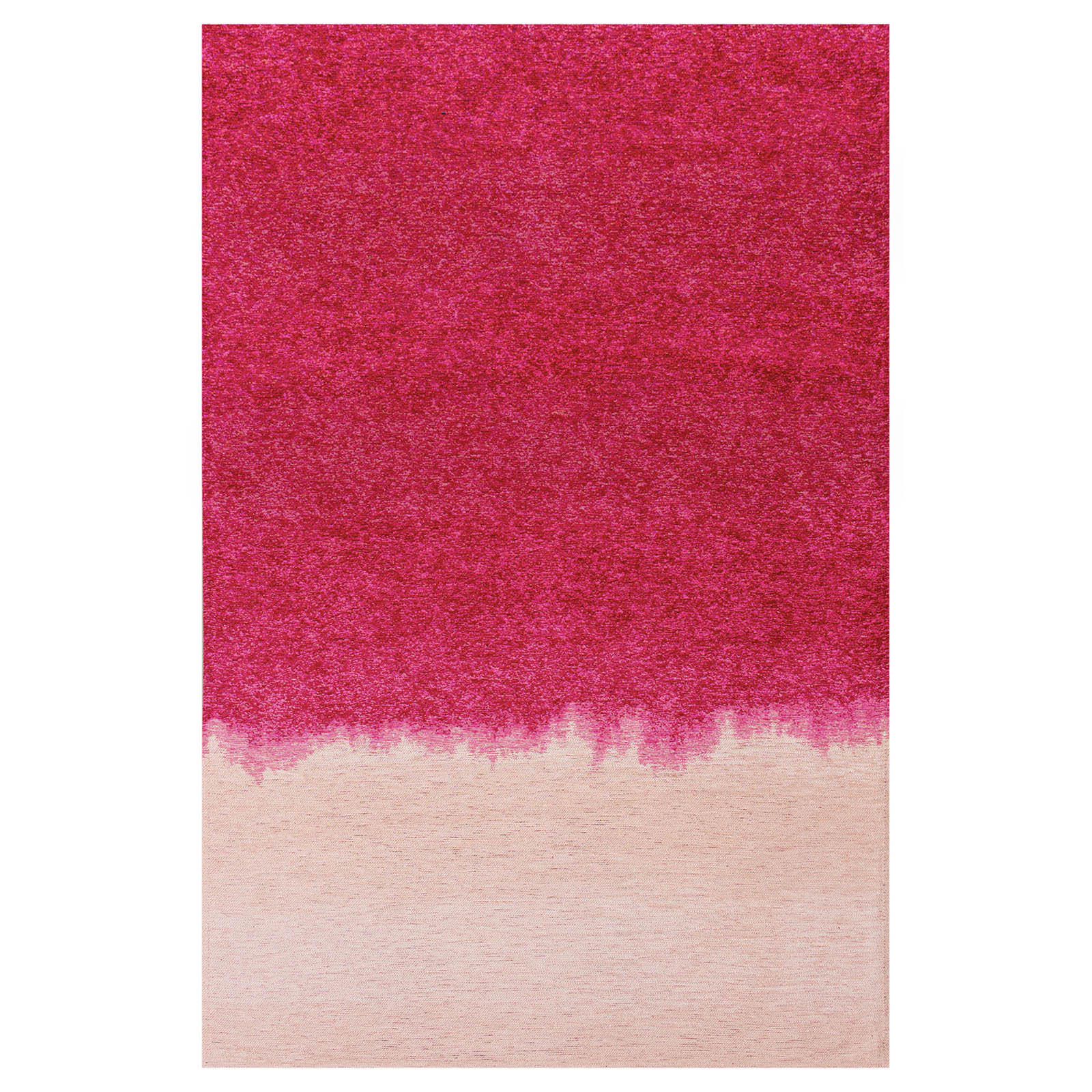 Lola&Moi Teppich Rot 140x200 cm