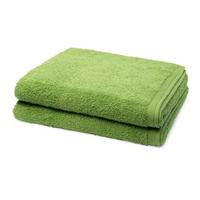 DUSCHTUCH Superwuschel 2er-Set - Grün, Textil (80/150cm) - MÖVE