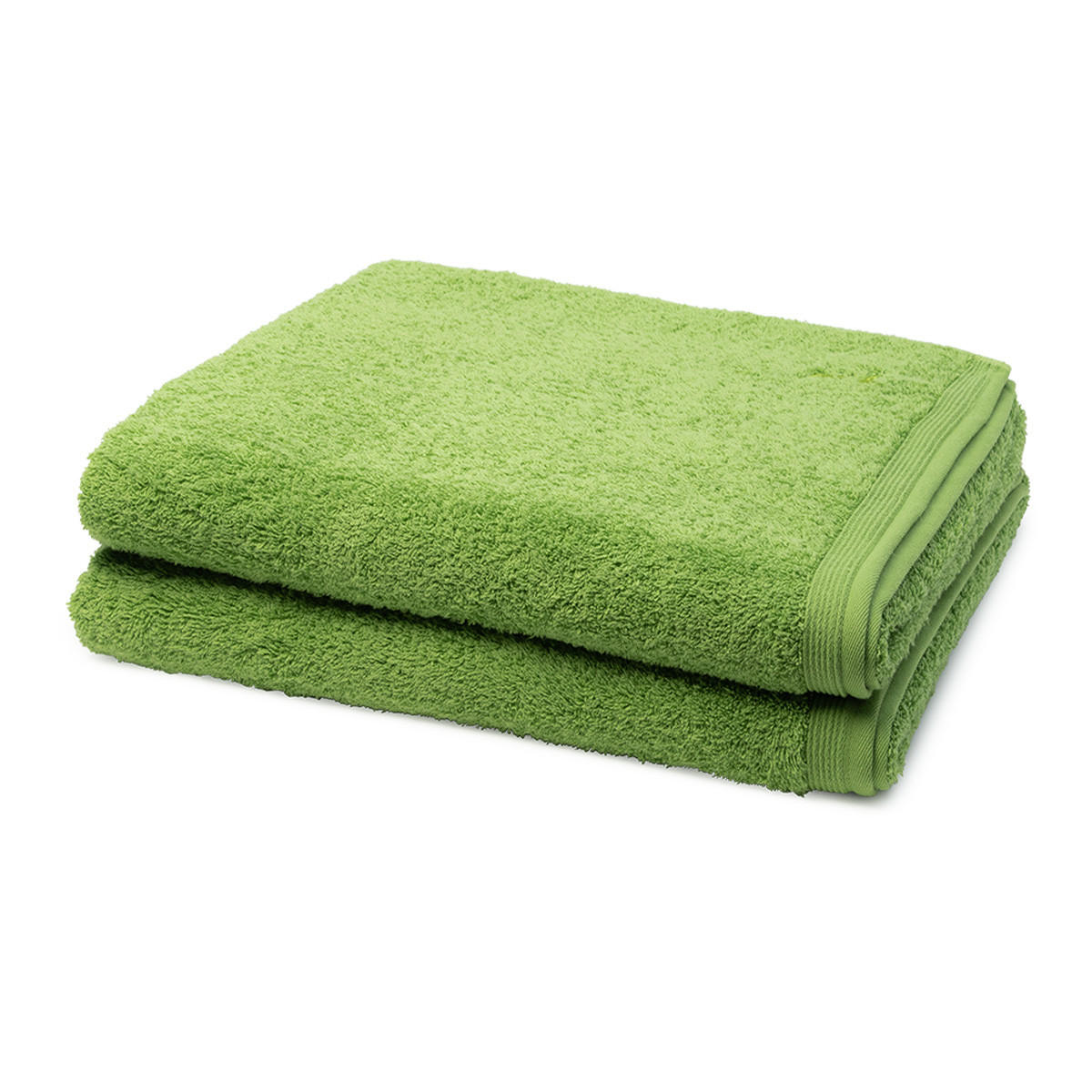 DUSCHTUCH Superwuschel 2er-Set - Grün, Textil (80/150cm) - MÖVE