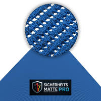 SICHERHEITSMATTE SafeStep PRO Blau 1,20 x 4,50 Meter - Blau, Kunststoff (120/450cm) - Melius Vivere