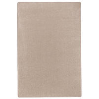 HOCHFLOR VELOURS TEPPICH LUNA - Taupe, Textil (160/160cm) - Snapstyle