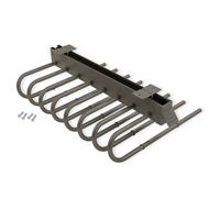 HOSENBÜGEL Ausziehbar Links, Stahl Und Kunststoff, Titanium - Titanfarben, Metall (49.8/13/35cm) - EMUCA