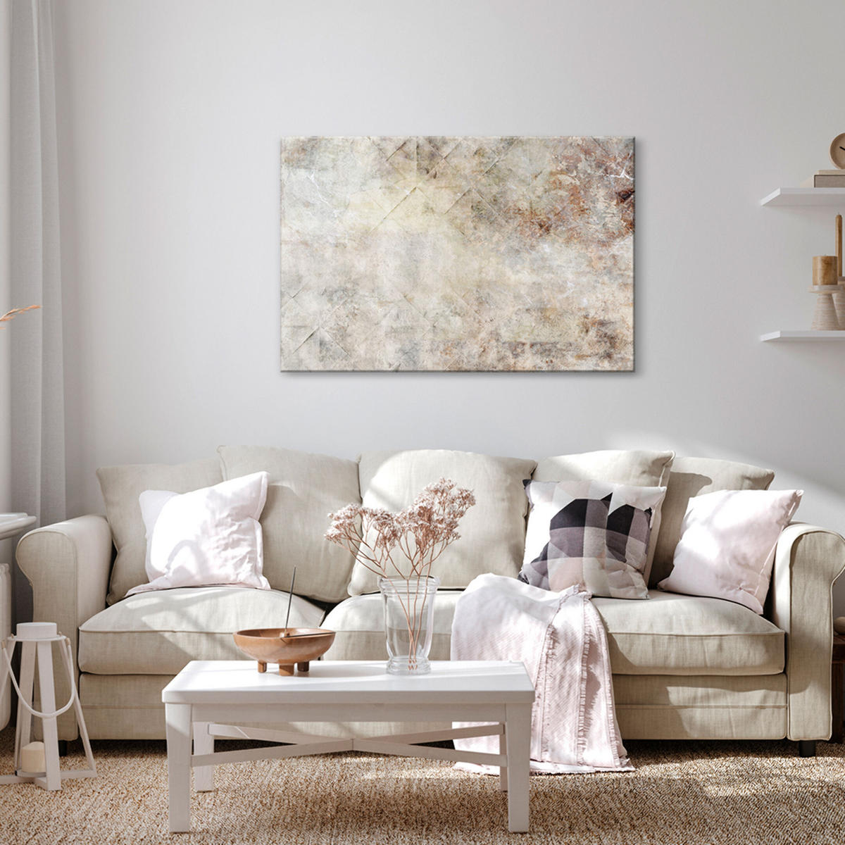 LEINWANDBILD Mehrfarbig 120x80 cm - Multicolor, Holz (120/80cm) - LUMASOUL