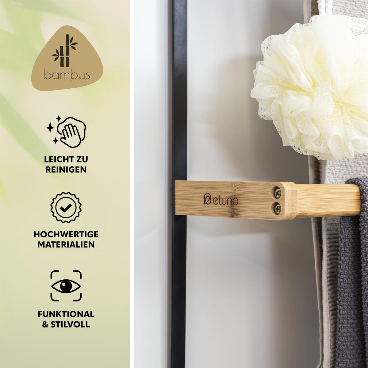 TÜR-HÄNGEREGAL, schwarz - Schwarz, Holz (65/86/17cm) - eluno