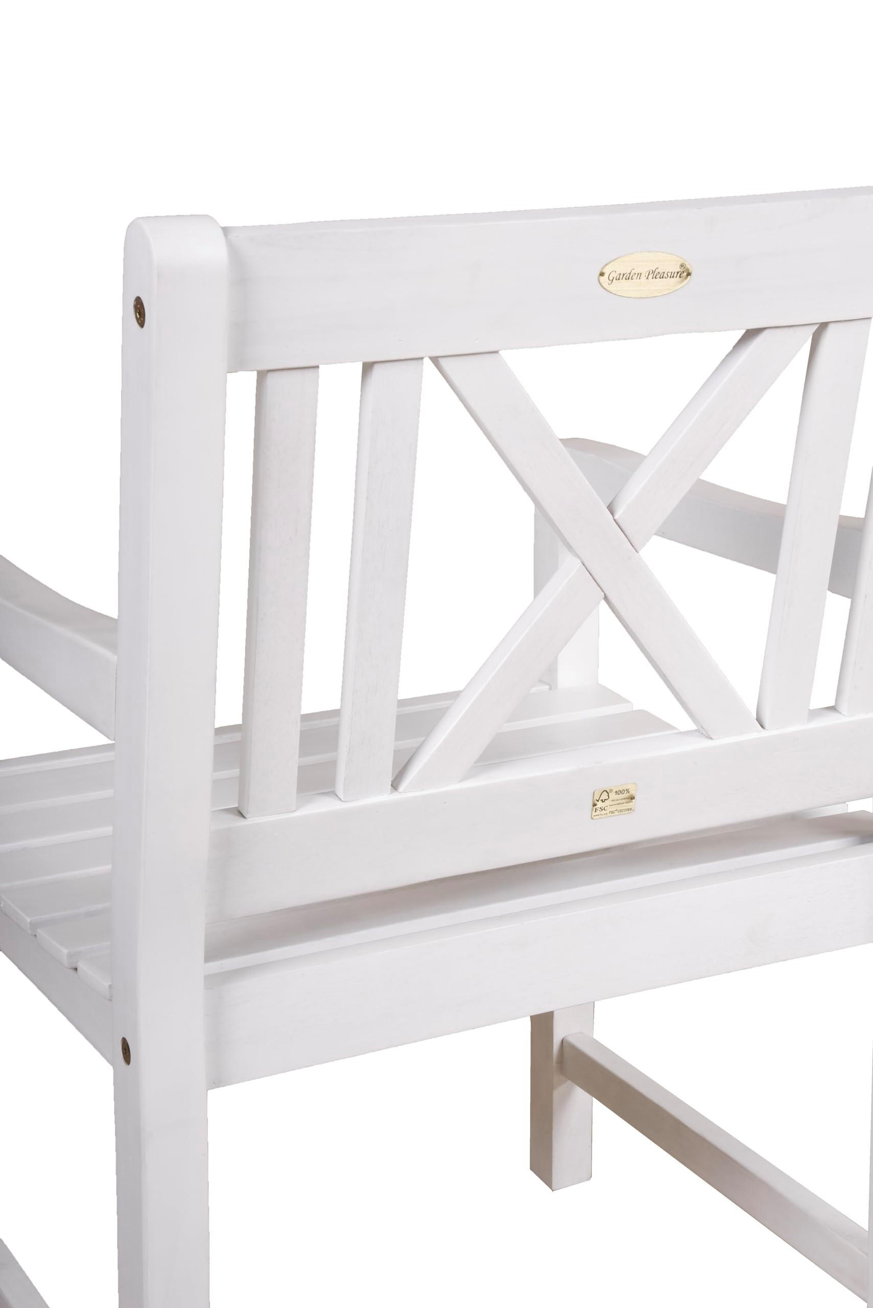 Thumbnail - Deluke Gartenstuhl, Grau, Holz, 59x89x58 cm, Gartenmöbel, Gartenstühle, Gartenstühle