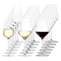 WEIN- UND CHAMPAGNERGLÄSER Starlight transparent 18er Set - Transparent, Glas - Stölzle Lausitz