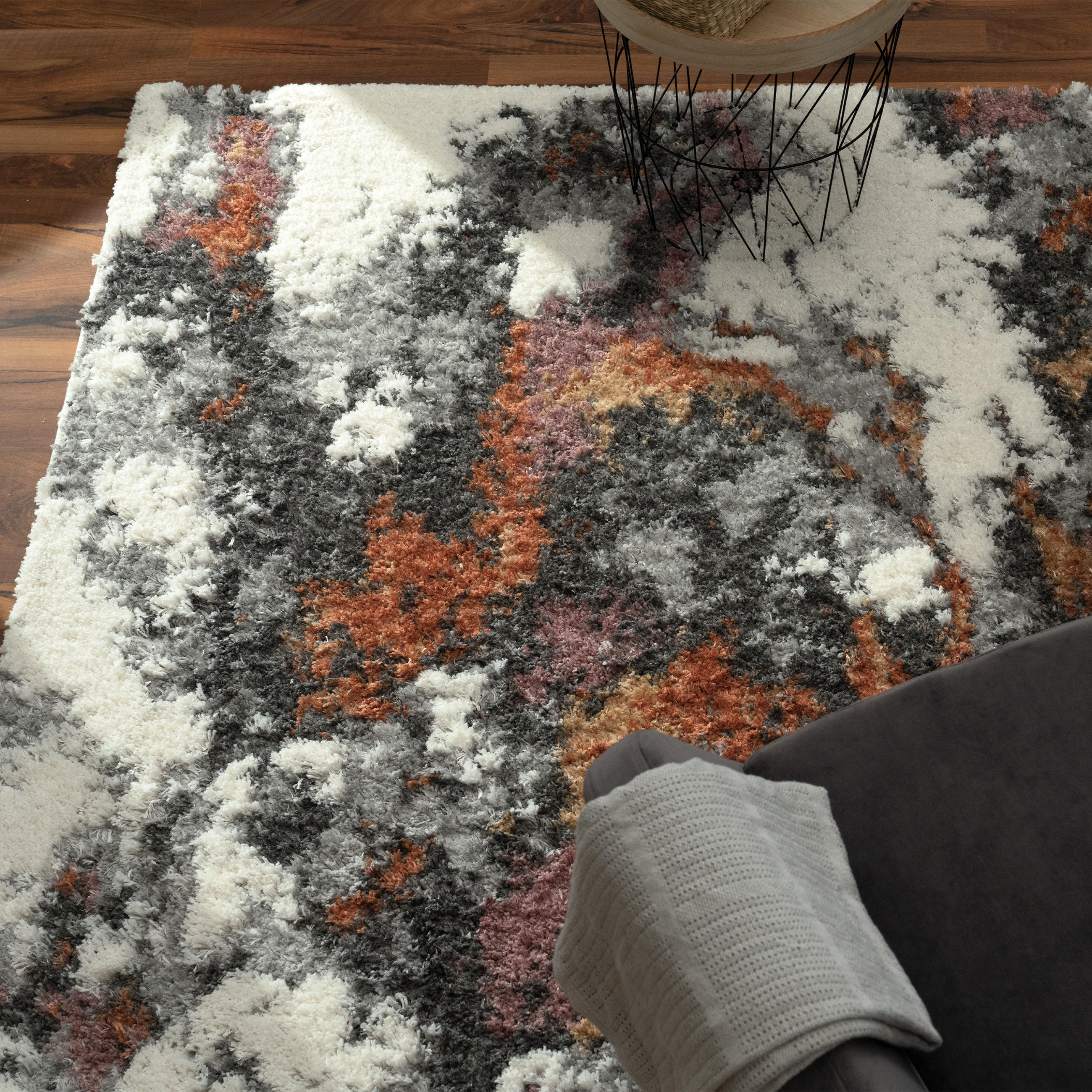 HOCHFLORTEPPICH 140/200 cm Vincenza 281 - Multicolor, Textil (140/200cm) - Paco Home
