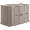WASCHBECKUNTERSCHRANK Kaschmir matt B/H/T 80/51/41cm - Kaschmir, Holzwerkstoff/Kunststoff (80/51/41cm)