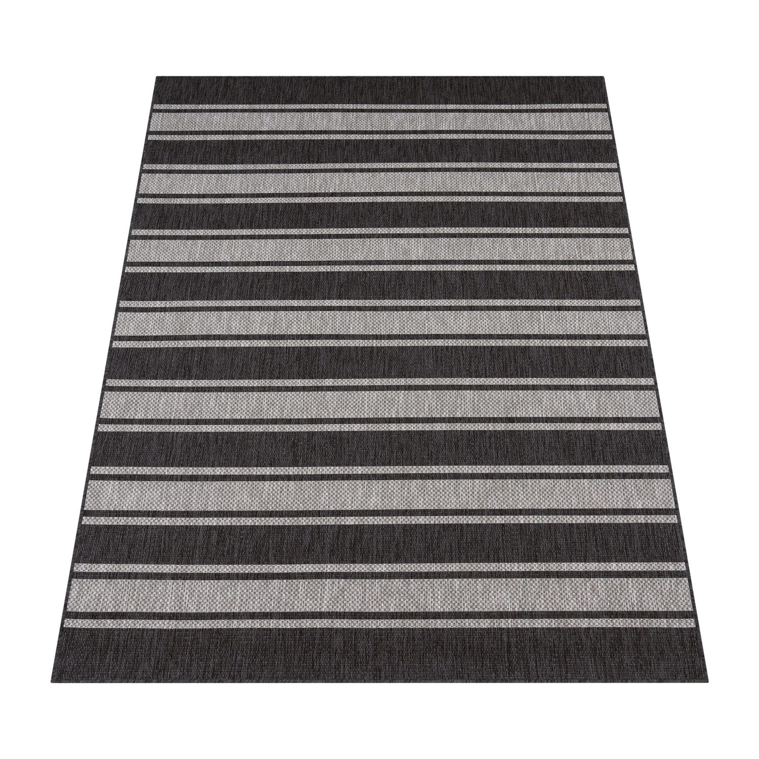 OUTDOORTEPPICH 60/100 cm Roma 273 - Grau, Kunststoff (60/100cm) - Paco Home