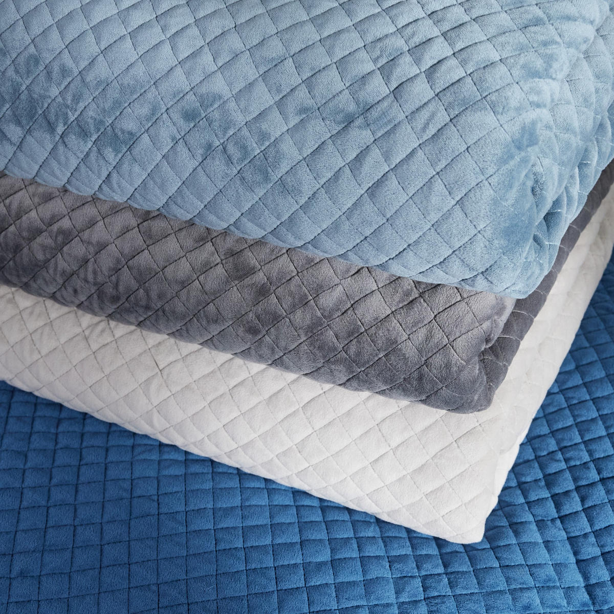 TAGESDECKE Plums - Dunkelblau, Textil (200/220cm) - home&you