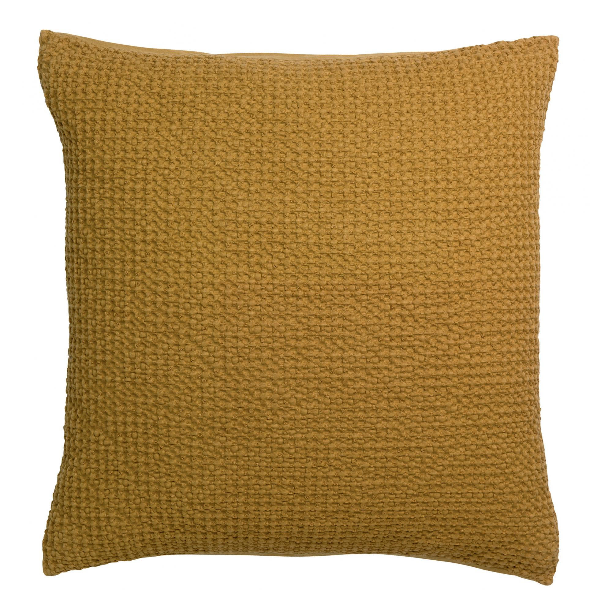 KISSEN Maia bronze 45 x 45 cm - Bronzefarben, Textil (45/45cm) - Vivaraise