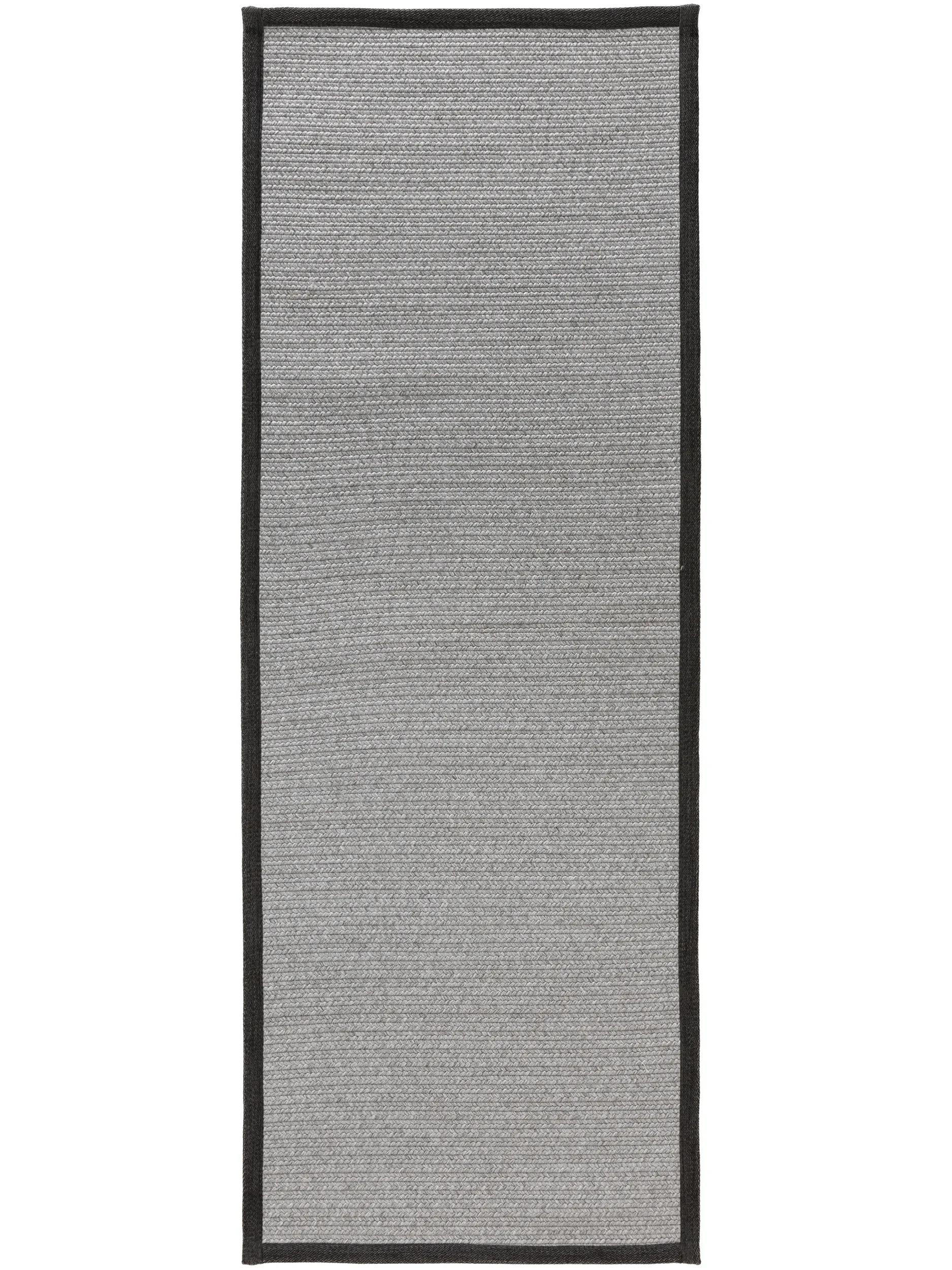 OUTDOORLÄUFER Nandi Grau 70x200 cm - Grau, Textil (70/200cm) - benuta Nest