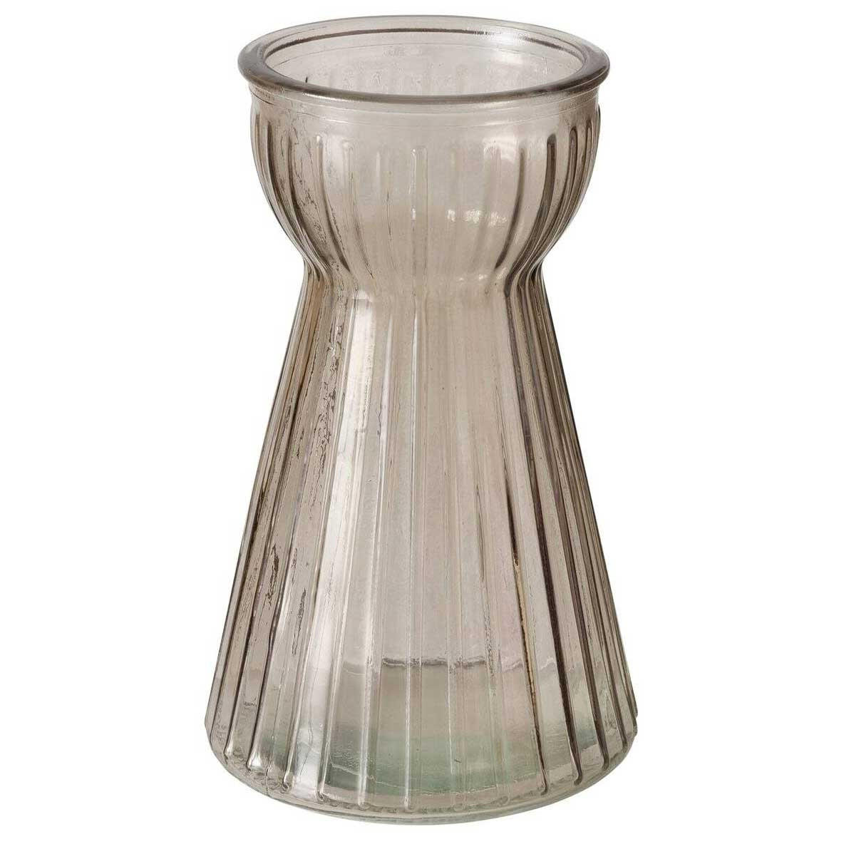 VASE Hyacintha 15 cm - Beige, Glas (15cm) - Boltze Home