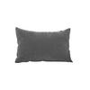 SPITZKISSEN RECHTECKIG SEPHI Cord - Grau, Textil (60/60cm) - KAWOLA