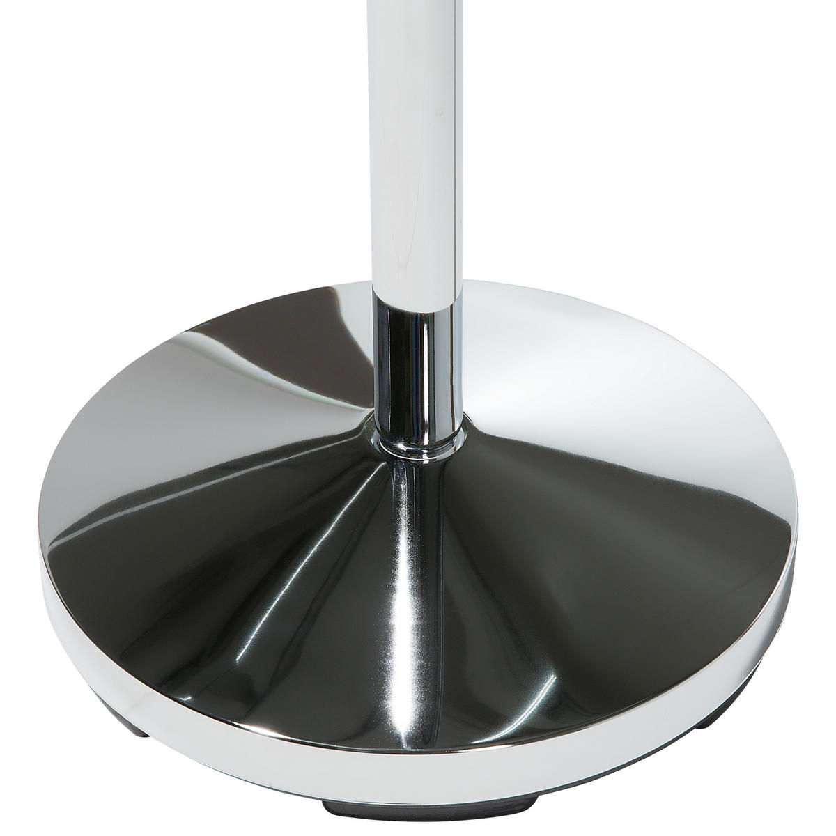 KLEIDERSTÄNDER Chromstahl silber 170 cm Allen - Silberfarben, Metall (28/170/28cm) - Beliani