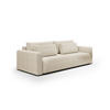 SOFA mit Schlaffunktion Krewitz, Hellbeige - Beige, Textil (238/70/105cm) - Meblito