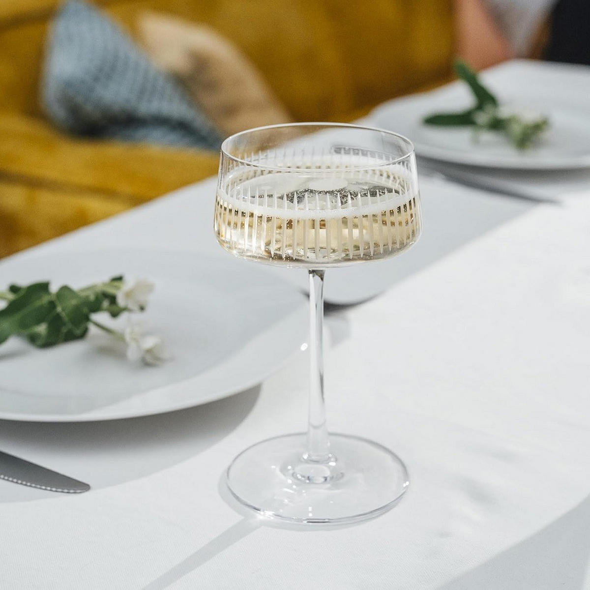 CHAMPAGNERSCHALE New York Bar Soho 316 ml 6er Set - Transparent, Glas (0.316L) - Stölzle