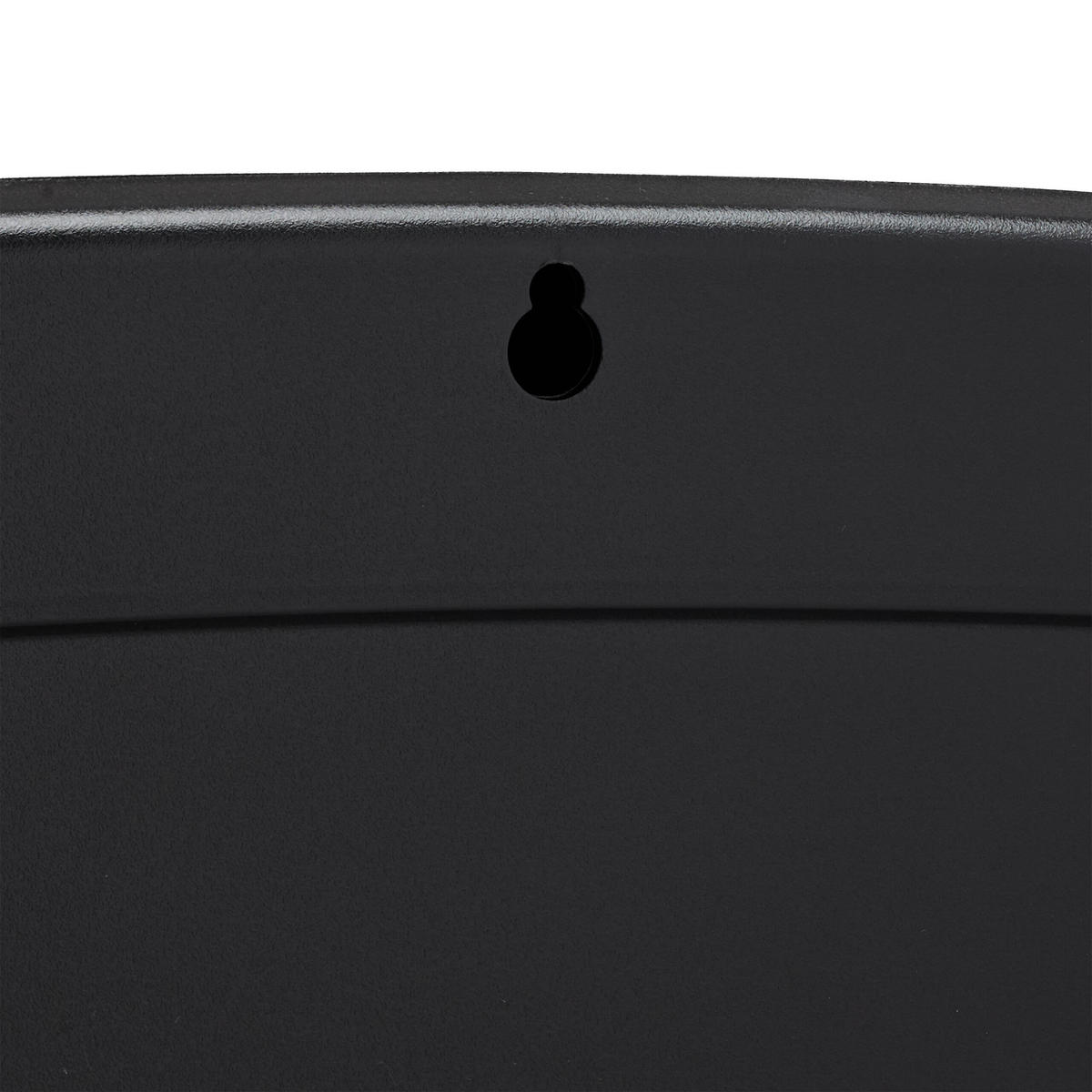 2XZÁPISNÍK - čierna, kov/plast (25/36.5/4cm) - Relaxdays