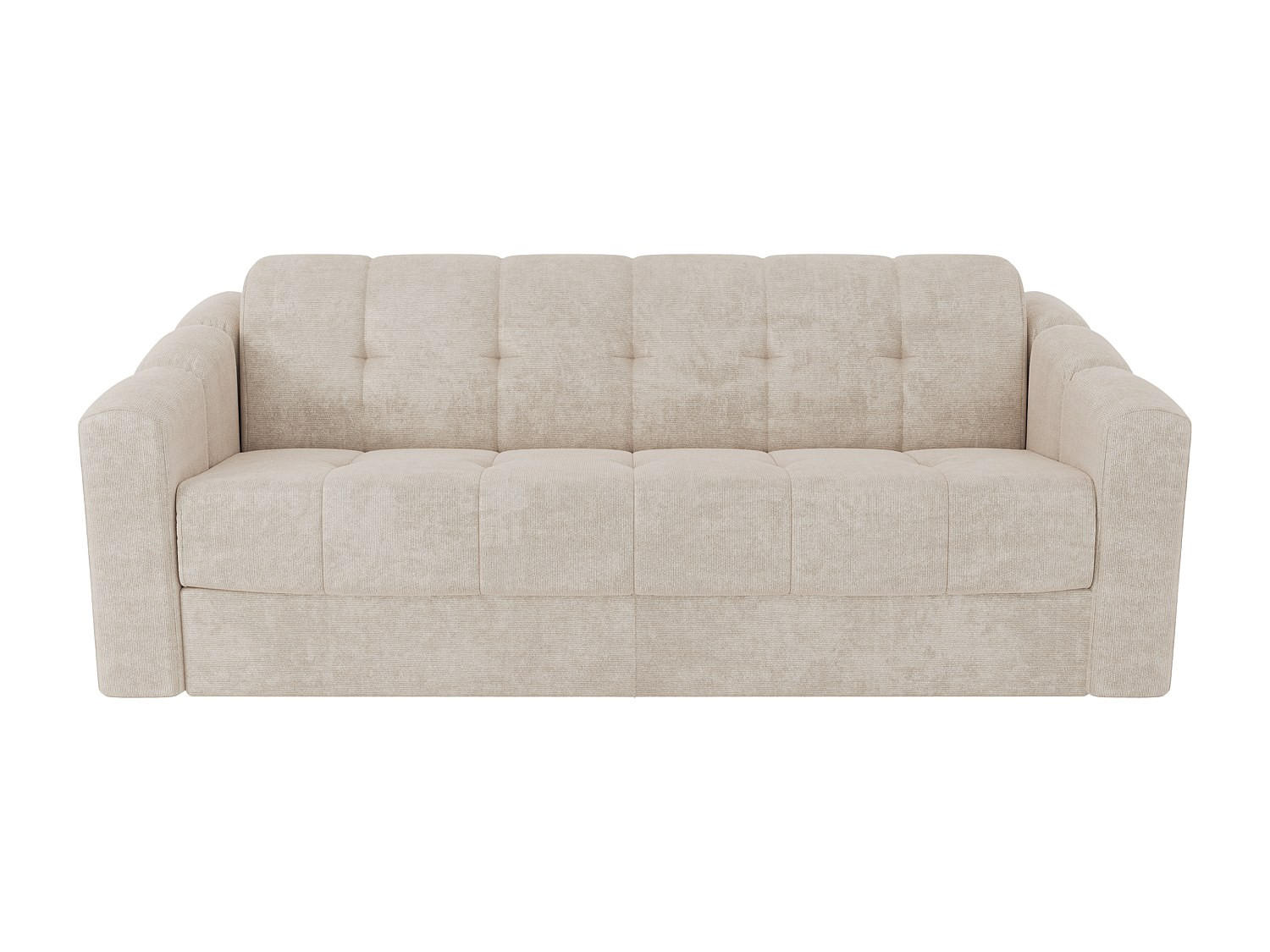 SCHLAFSOFA - 4 Personen - stoff - beige Darielo - Beige, Textil (210/93/223cm) - Vente-Unique