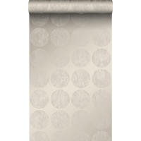 TAPETE große verwitterte Kugeln 53 cm x 10.05 m - Braun, Papier (53/1000cm) - Origin Wallcoverings