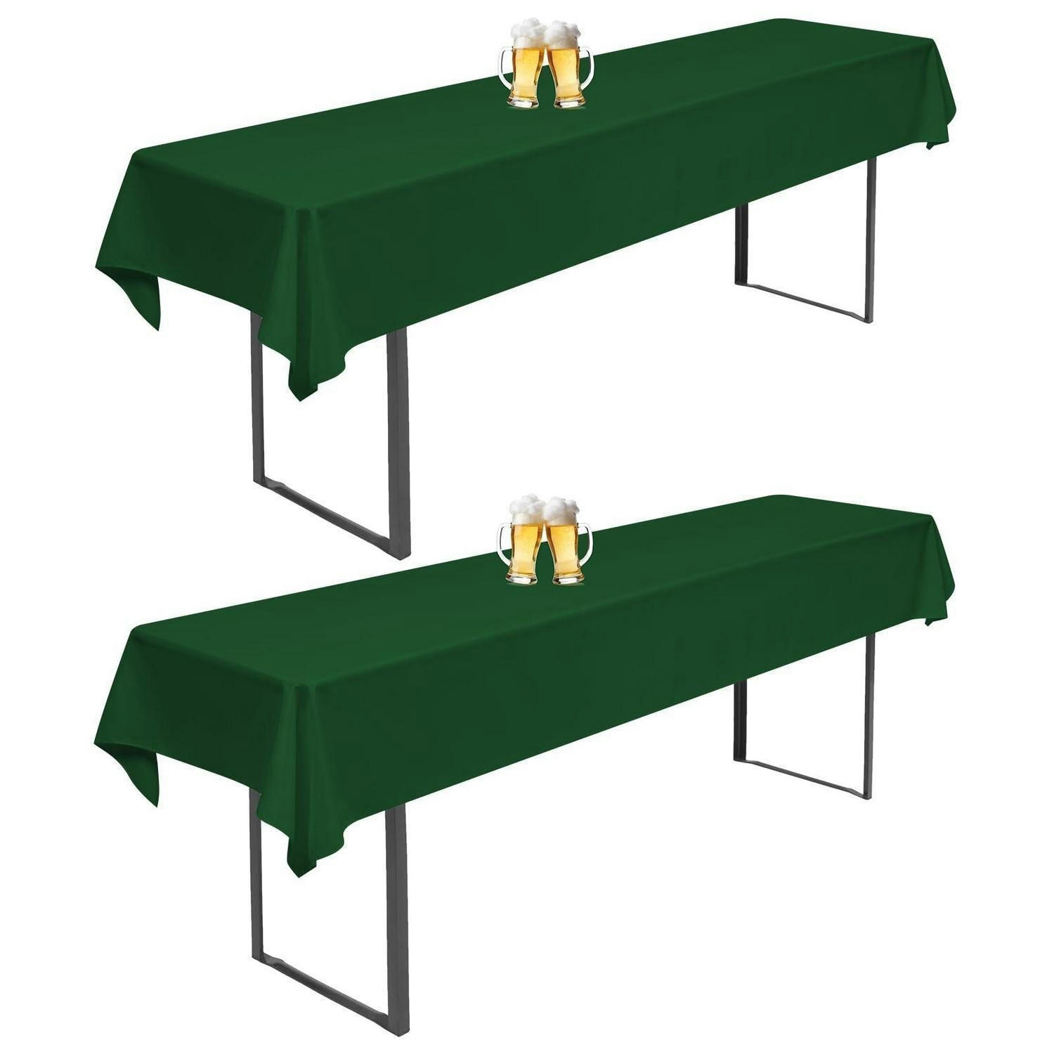 XXXLutz Tischdecke Olivgrün 110x1.5x260 cm