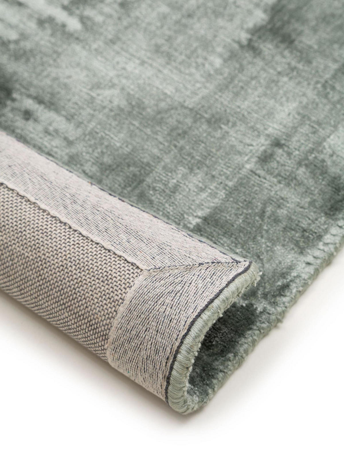 VISKOSETEPPICH Nela Hellgrün 160x230 cm - Hellgrün, Textil (160/1cm) - KUNSTLOFT