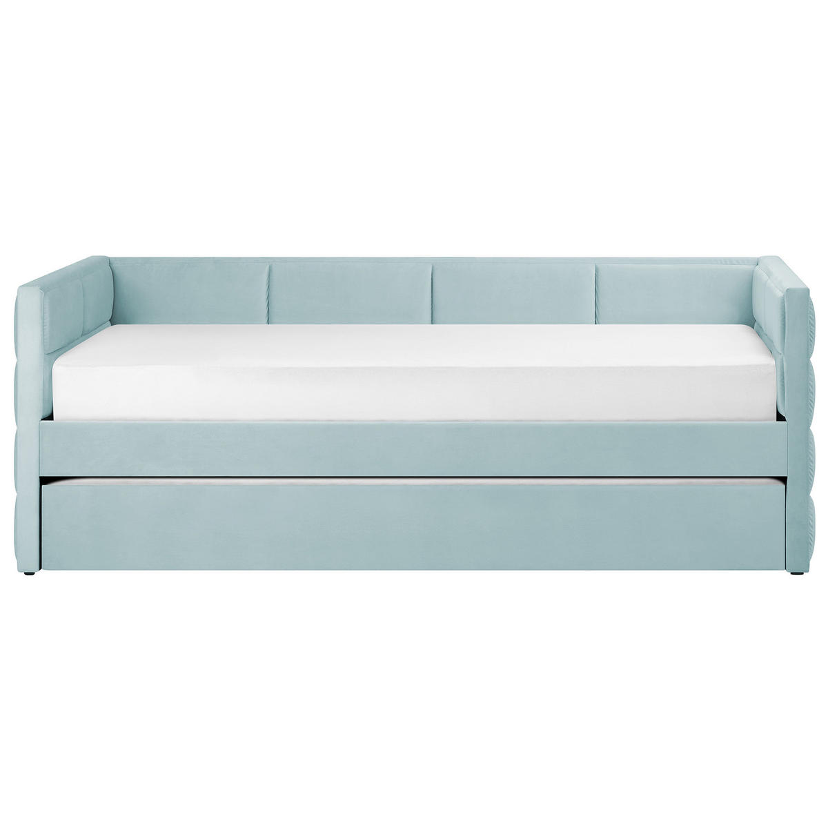 TAGESBETT 90/200cm Mintgrün Chavonne - Mintgrün, Textil (90/200cm) - Beliani