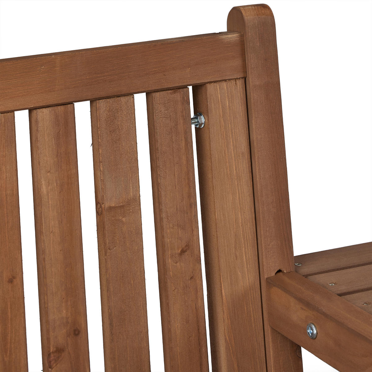 GARTENBANK - Braun, Holz (161/86/61cm) - Relaxdays