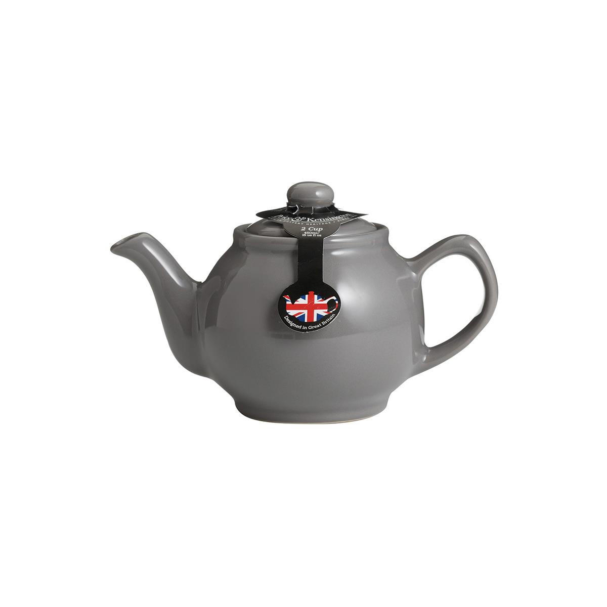 TEEKANNE, glänzend anthrazit, 2 Tassen - Anthrazit, Keramik (0.36L) - Price & Kensington