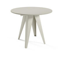 ESSTISCH Gala, Runder Tisch mit Ausziehfunktion, 100-140x100 cm, Kaschmir - Kaschmir, Metall (100/100/76cm) - Beautysofa