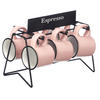 ESPRESSOTASSEN Set 6 Stück 100 ml - Rosa, Keramik (100L) - Vessia