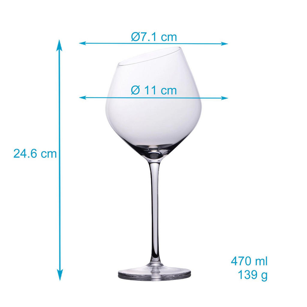 Thumbnail - Intirilife Wein, Transparent, Glas, 0.47 L, leicht zu reinigen, Essen & Trinken, Gläser, Weingläser