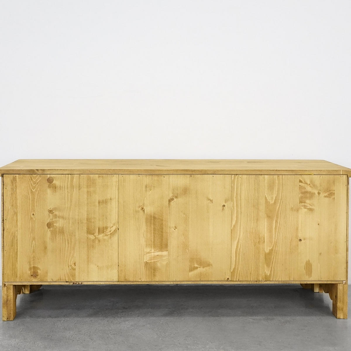 TV-SCHRANK aus Massivholz MEXICANA - Honig, Holz (140/60/50cm) - Seart