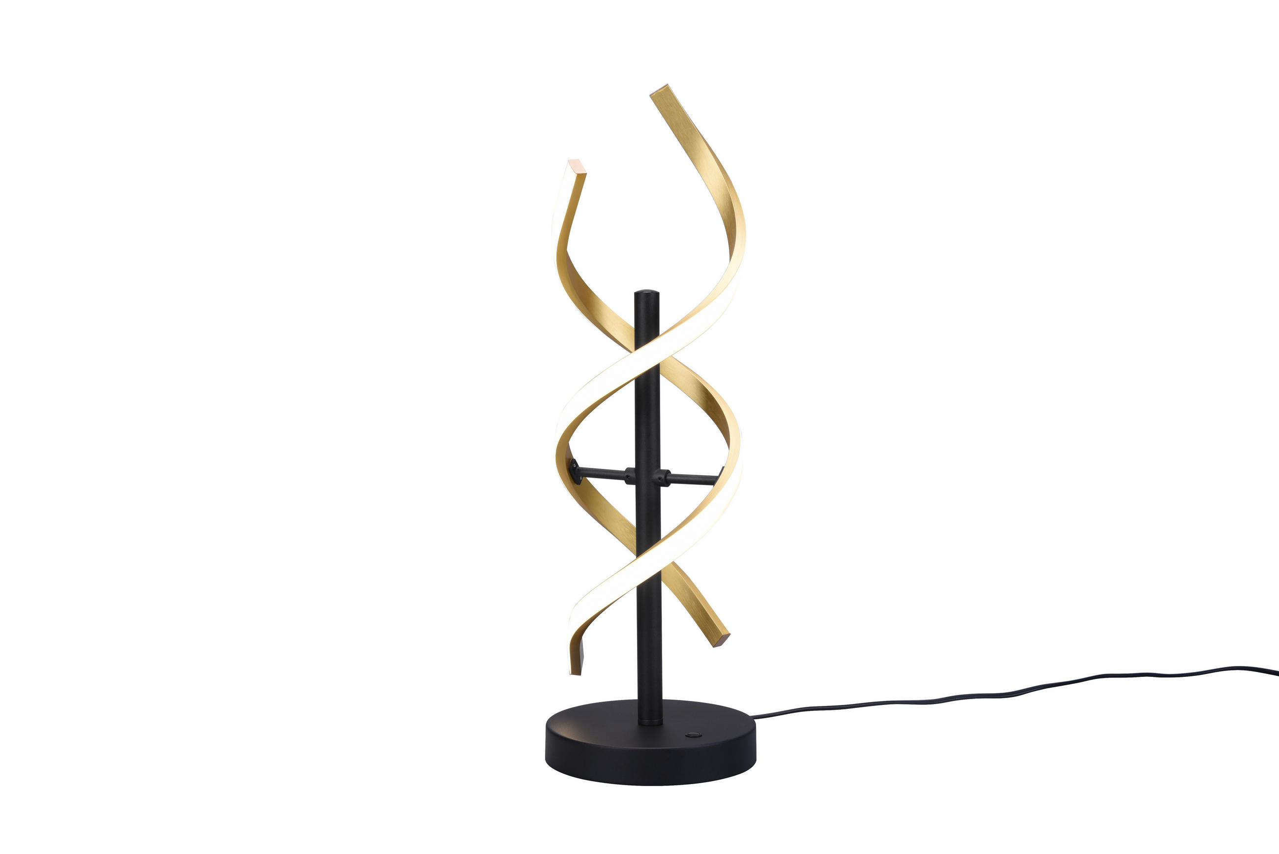 TISCHLAMPE SEQUENCE - Gold - 16/16/48.5 cm - Goldfarben, Kunststoff (16/16/48.5cm) - Trio Leuchten