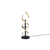 TISCHLAMPE SEQUENCE - Gold - 16/16/48.5 cm - Goldfarben, Kunststoff (16/16/48.5cm) - Trio Leuchten