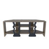 TV-ELEMENT Firal Walnuss Schwarz - Walnussfarben/Schwarz, Holzwerkstoff (35/41.8/110cm) - Decorotika