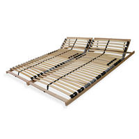 LATTENROST verstellbar, Buche, SET 180x200 cm (bestehend aus 2x 90x200 cm) - Buchefarben/Braun, Holz (180/200cm) - Sleepneo