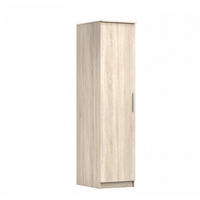 DREHTÜRENSCHRANK - RUTH 1D SONOMA - Sonoma Eiche, Holzwerkstoff/Metall (50/210/64cm) - Möblo