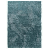 PRALNA kosmata preproga Melvin turkizna 200x300 cm - turkizna, umetna masa (200/300cm) - benuta Nest