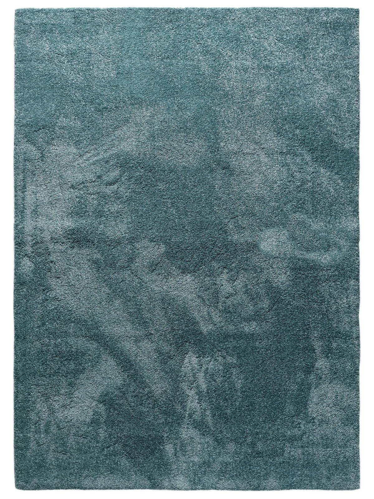 PRALNA kosmata preproga Melvin turkizna 200x300 cm - turkizna, umetna masa (200/300cm) - benuta Nest