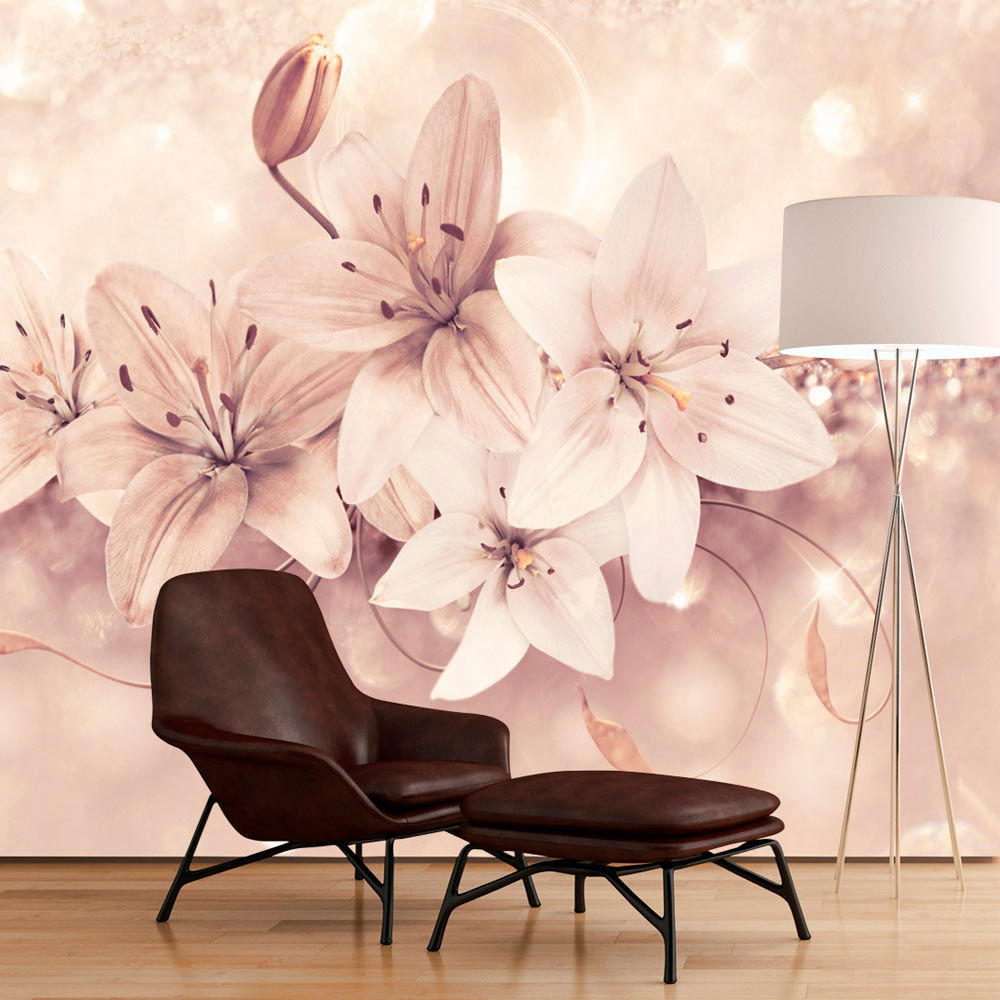 SELBSTKLEBENDE FOTOTAPETE 294/210 cm - Gelb/Braun, Kunststoff/Textil (294/1cm) - KUNSTLOFT