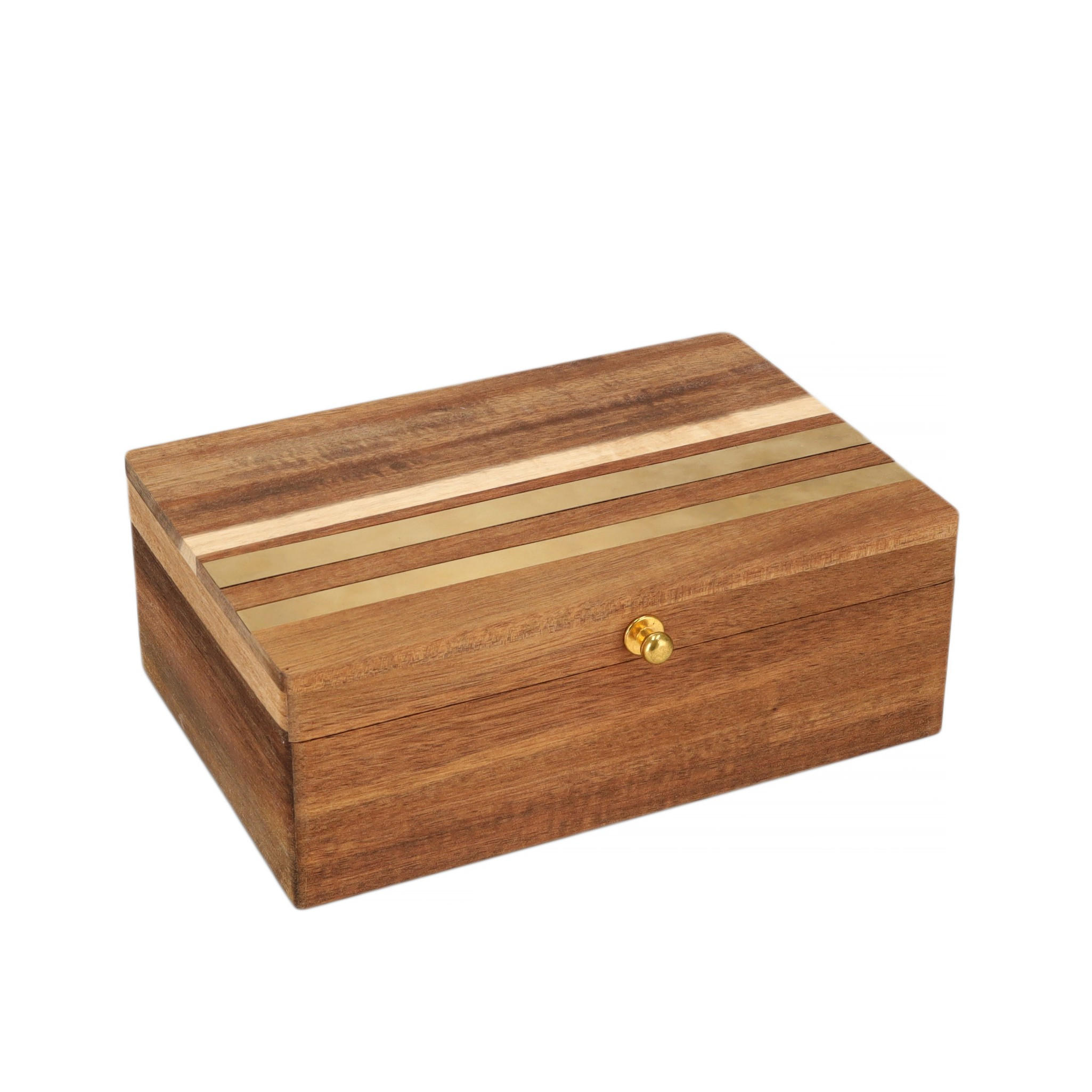 SCHMUCKKÄSTCHEN Pinoro - Hellbraun, Holz (14/7/20cm) - home&you