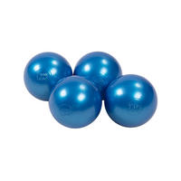 BÄLLE für Bällebad, Kinder Spielbälle, Plastikbälle 50 pcs.: Perlblau - Dunkelblau, Textil (7/7/7cm) - MeowBaby