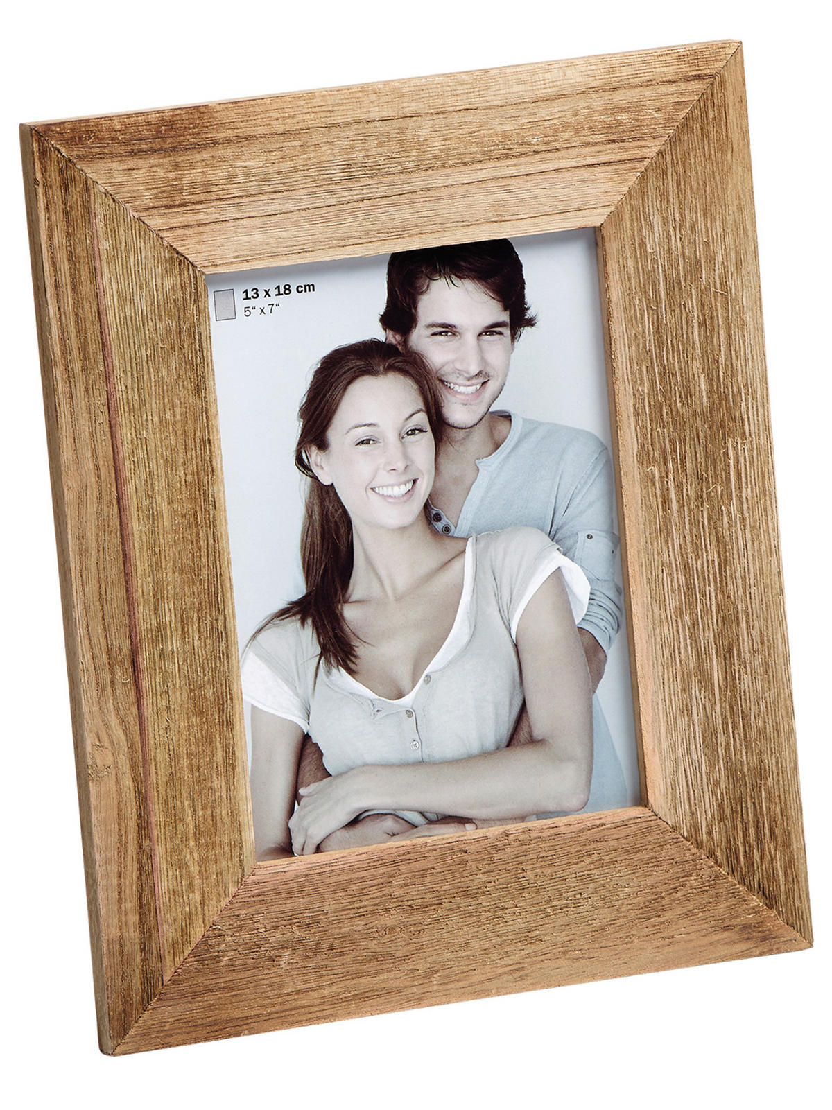 BILDERRAHMEN Limmerick II Portraitr., 13x18 cm, braun - Braun, Holzwerkstoff (21.5/26.5/1.5cm) - EMIX24