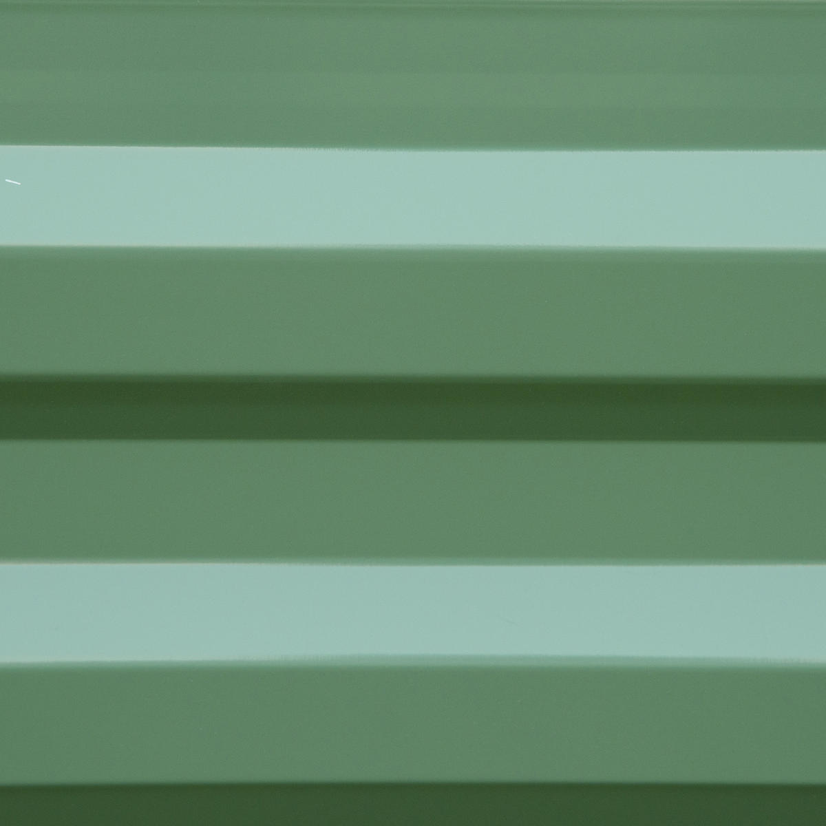 PFLANZENBEET-SET, Pflanzkübel, Blumenkübel für Garten, Terrasse, Verzinkter Stahl, Grün, 100 x 100 x 30 cm - Grün, Metall (100/30/100cm) - Outsunny