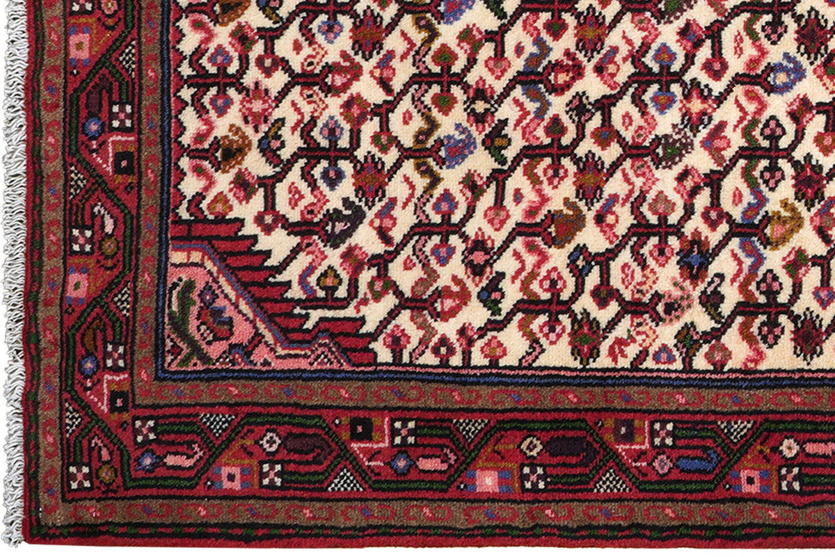 TEPPICH Assadabad Mehrfarbig 197/76 cm Schurwolle - Multicolor, Textil (76/197cm) - Looma
