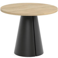 TISCH Schwarz ALMA Ausziehbar 100/176 cm - Eichefarben/Schwarz, Holzwerkstoff (2/100/76cm) - Sepro Meble