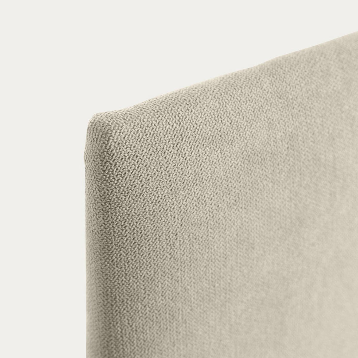 KOPFTEIL Milos Beige 165 cm x 52 cm - Beige, Textil (165/52/3cm) - Kenay Home