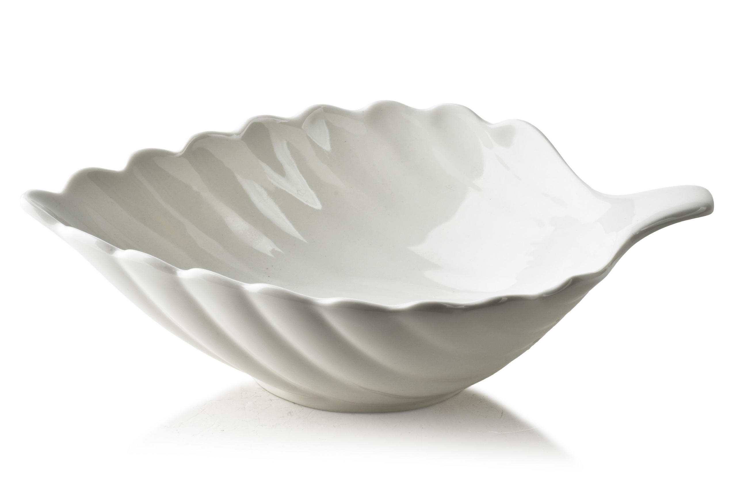 SCHALE Basic weiß 25.5/16/7 cm Porzellan - Weiß, Keramik (7cm) - Mondex